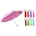 Schmetterlings-Druck 3 Falten Windproof Aluminium Regenschirm (YS-3FM21083944R)